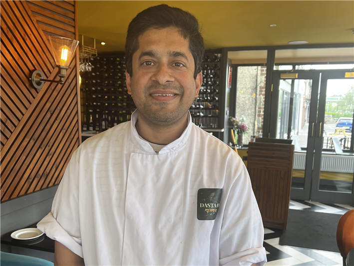 head chef Kailash Chander